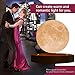 Produktbild Dailyinshop Magnetic Levitating 3D Moon Lamp Wooden Base 10cm Night Lamp Floating Romantic Light Home Decoration for Bedroom(Color:White)