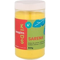 INNSPIRO Bastelsand Beige – 100 G Für Kreative Projekte Ohne Pinsel Auf Holz, Glas & Papier