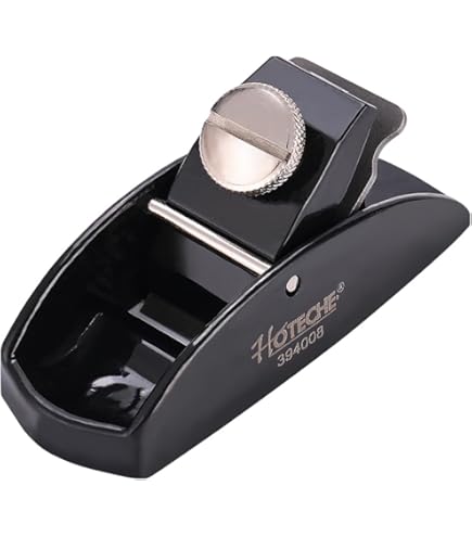 FZYCOM Mini Hand Wood Planer With 2 Blades - 90mm Compact Smoothing Plane For Woodworking & Trimming