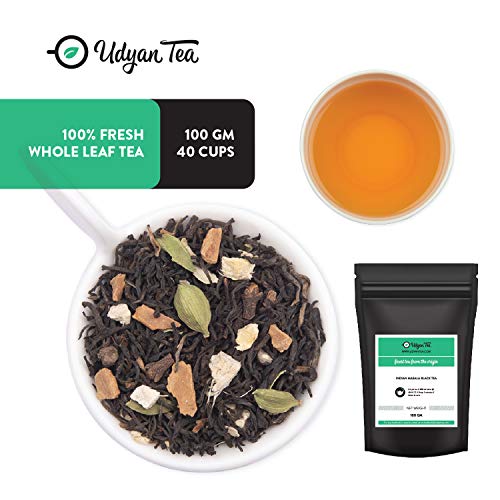 Udyan Indian Masala Black Tea, 100 gm (40 Cups)