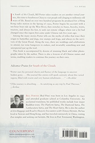 Book's Cover of South of the Clouds: Travels in Southwest China