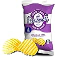 VSTAR Chips Crisps Bags Collections - Deliciously light & Crispy Chips Bags (Canadian Ham (6 x 25g)), Pack of 1