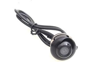 Cocar Coche Cámara de Visión Frontal Tornillo de Leva Delantera Parachoques de Montaje Universal Fit Imagen sin Espejo sin Líneas de Cuadrícula