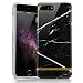 Produktbild iPhone 7 Plus Handyhülle,SophieBuy iPhone 7plus Hülle Schale Etui Protective Case Cover TPU Silicone Bumper Marmor Design,Schwarz
