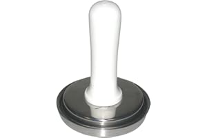 H&H Moretti 50D Batticarne Inox gr550 Utensili da Cucina, Acciaio Inossidabile, Argento