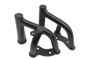 TSGMNOL Motorrad Motorschutzbügel Sturzbügel Für Yamaha Für V-Max 1200 1991-2007 Motorrad Motorschutzbügel Highway Crash Bar Lower Buffer Frame Protection Side Mount Bumper (Color : Nero)