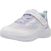 Skechers MİCROSPEC ADVANCE Kız &Ccedil;ocuk Gs Mavi Spor Ayakkabı | G&uuml;nl&uuml;k, Uyarlanabilir Kapatma, Makinede Yıkanabilir, Yastıklı Ko