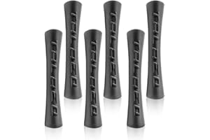 Teegxddy 6 Pièces Gaine Cable Velo, Protection Cadre VTT, Housse de Protection pour Accessoires de Vélo de VTT (Noir)