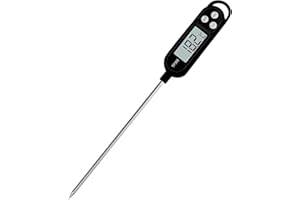 DIGIPROBE Meat Thermometer for Grill and Air Fryers. Wireless Cooking Thermometer with Long Probe. Digital Meat Food Probe for Kitchen, Outdoor Grilling and BBQ!