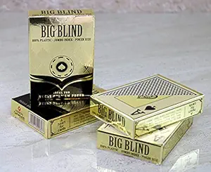 StonKraft Plastic Coated Playing Cards | Poker Size Cards (Set of 3) Poker Playing Cards for Flash, Rummy, Bridge Party Games