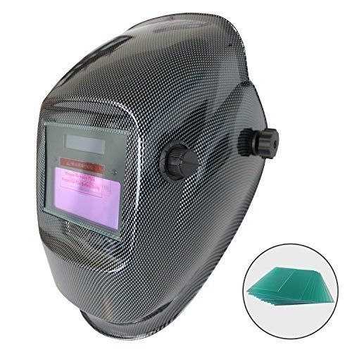 TOP MULTI Automatik Schweißhelm Avantgarde Schleiffunktion Solar inklusive 10 Ersatz-Schutzscheiben, 1 Stück, carbon, 218wz1829-0002