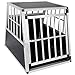 Produktbild EUGAD Hundebox Transportbox Hundetransportbox Aluminium 1 Türig Reisebox Gitterbox Box 0046HT
