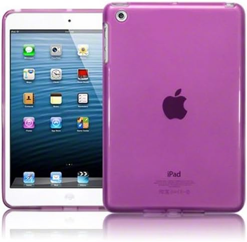 Coolest Gadgets® – COVER TRANSPARENT GEL TPU Cover Skin For Apple iPad Mini – A Choice - viola trasparente