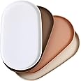NALACAL Plastic Serving Trays - Reusable Oval Platters for Parties, Snacks, Food, Cookies - Durable Serving Dishes Set (4 Pcs)