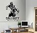 Price comparison product image Call of duty Black Ops 3 style Spectre ps4 xbox teen room Vinyl wall art Decal Sticker (Gold)