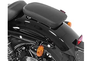 Sellino Passeggero con Ventose compatibile con moto custom Craftride Glider X nero CB42874