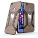Produktbild Huawei P8 Lite 2017 Hülle, SsHhUu Magnetic Car Mount Stoßsichere Dual Layer Hybrid Tasche Schutzhülle mit Ständer für Huawei P8 Lite 2017 P9 Lite 2017 Honor 8 Lite Nova Lite GR3 2017 (5.2") Kaffee