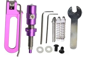 MILAEM Tir à l'arc Aimant Repose flèche et Le Bouton Plongeur avec Une clé hexagonale pour Arc Classique Arc à Droite Accessoires de tir à l'arc