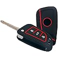 Keycare Silicone Key Cover for B29 Model Universal Remote flip Key (Black)