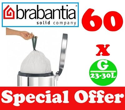 Brabantia Size G 30 Litre Bin Liners (20 Bags per Roll) 3 by Brabantia