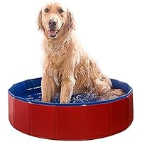 FEMOR Doggy Pool das Planschbecken Hundepool Swimmingpool für den Hun 3 Größe (120*30cm)