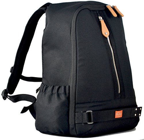 PacaPod Picos Pack Black Shell - Designer Baby Changing Bag - Unisex Luxury Black Backpack Outer Shell