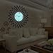Produktbild Wall clocks Mute Große Wanduhr, Metall Shell/Glas Spiegel/Glas Zifferblatt Material (Nicht enthalten) / Wohnzimmer Schlafzimmer TV Kulisse Uhren (Farbe : Luminous, größe : 70cm)