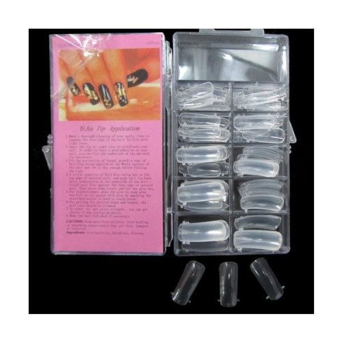 100pcs Dual Nail System Form for Uv Acrylic Nail Art Tip