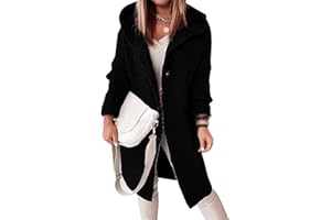 Sawmew Damskie Swetry Rozpinane Z Długim Rękawem, Jednokolorowe, Dzianinowe Swetry Rozpinane Z Kieszeniami