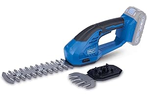 Scheppach Cisaille à Gazon sans Fil C-HTGS200-X 20V | Largeur de Coupe (Lame de Coupe d'herbe) 90mm | Longueur de Coupe (Lame de Coupe d'arbuste) 200mm | sans Batterie ni Chargeur