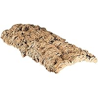 XL Korkrinde Korkstück, 50 x 20 cm (Naturkork, Zierkork) gereinigt & desinfiziert – ideal für Haustiere (Nager + Vögel…