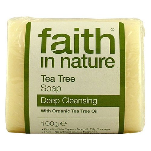 Faith in Nature Tea Tree Pure Veg Soap 100g x 3