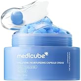 medicube Capsule Cream with Hyaluronic Acid | Hydration Up to 120 Hours, Soothing Moisturizing Cream, All Skin Types, with Pa