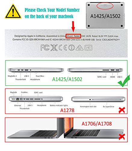 Case MacBook Pro 13 Retina H  lle  iCasso Blume Design Ultra Slim D  nn Kratzfeste matt rutschfest Hartschale Kunststoff Schutzh  lle Snap case f  r M