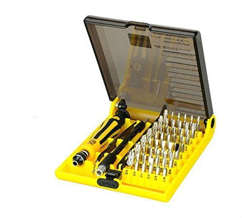 45 in 1 Repair Tools Kit Screwdriver Set Kit With Tweezers and Extension Shaft For Computer Cell Phone Clock Watch Electronics-Repair Tool Set (JK6089B) - 2
