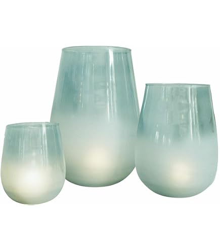 PHILIPPI VEJLE Windlicht & Vase – Rauchglas, Für Teelichter Oder Blumen, Deko Für Drinnen & Draußen