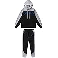 YOUPO Embroidered Trapstar Tracksuit for Men and Women, Unisex Trapstar Shooters Suit, 2 Piece Sports Jogging Set Autumn Winter, Fleece Hooded Sweatshirt and Pants (Color : 8837 blue, Size : Small)