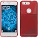Produktbild PhoneNatic Case für Google Pixel Hülle Silikon rot S-Style + 2 Schutzfolien