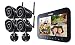 Lorex LW1742 Live SD Wireless Recording Video Surveillance System with 2 Cameras Black RS.73881.00