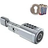 Desi Quic Q001 Digital Door Lock, Smart Lock System, Fingerprint Lock, Keypad and Card Reader (Roze For Steel Door