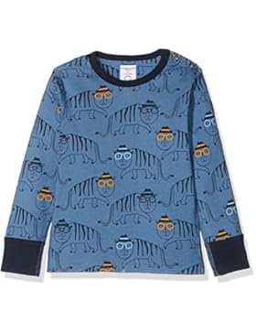 Polarn O. Pyret Jungen Langarmshirt Tiger Print