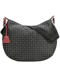 Pollini - Bolso al hombro para mujer NERO/ ROSSO Promedio