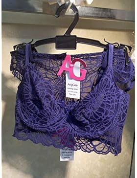 ZHFC-biancheria intima femminile, completamente trasparente della biancheria sexy, cavo, grande taglia di reggiseno...