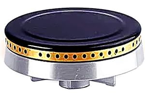 E ELECTROTODO REPUESTOS Y PEQUEÑO ELECTRODOMESTICO ELECTROTODO Quemador Y Base Compatible con Cocina Teka Grande 92 Mm