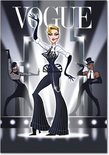 MDNA Madonna Vogue Birthday Joke Card-0