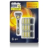 Gillette Fusion ProShield Flexball Men's Razor and 9 Razor Blades