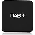 Car DAB Receiver with USB MCX Connector, Plug n Play DAB+ Radio Receiver Digital Radio Antenna Tuner for Android 5.1 and Higher, Including Antenna