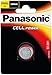 Produktbild Knopfzelle Lithium Panasonic 1 Stück, Blisterkarte - CR 2032 ,10er Pack