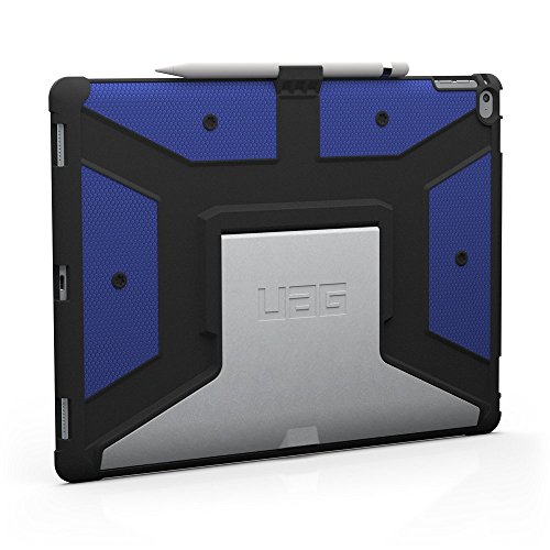 Urban Armor Gear Schutzhülle für Apple 12,9″ iPad Pro – blau [Stoßfest Standfunktion Apple Pencil-Halterung] -UAG-IPDPRO-CBT-VP - 3