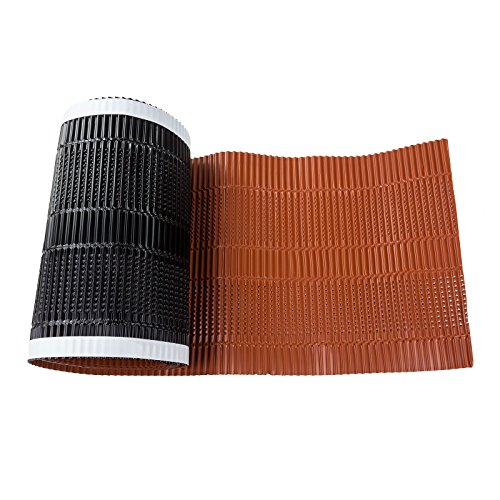 Preisvergleich Produktbild Alu-Firstrolle 300mmx5m Rollfirst Vollalu Gratrolle Dachrolle Firstband Gratband ziegelrot - RAL 8004